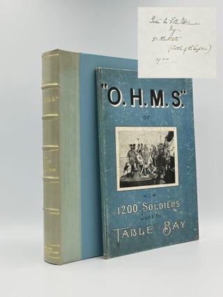 Item #101715 "O. H. M. S." [Inscribed Association Copy]. An Illustrated Record of the Voyage of...
