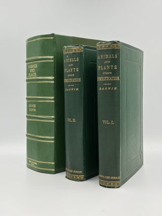Item #101905 The Variation of Animals and Plants Under Domestication. Charles DARWIN