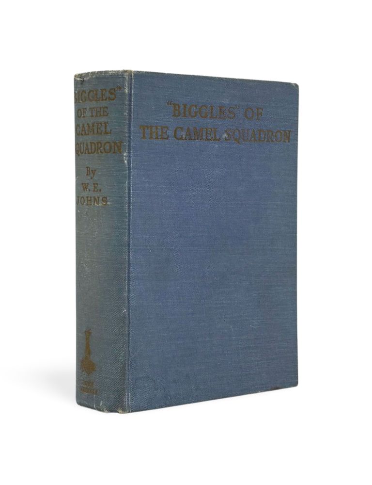 Item #101940 Biggles of The Camel Squadron. W. E. JOHNS.