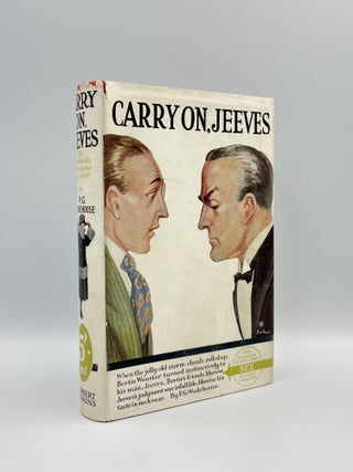 Item #102016 Carry on Jeeves. P. G. WODEHOUSE