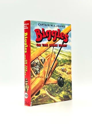 Item #102250 Biggles on the Home Front. W. E. JOHNS