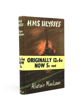 Item #102421 H.M.S. Ulysses [fine + uncommon wraparound band]. Alistair MACLEAN