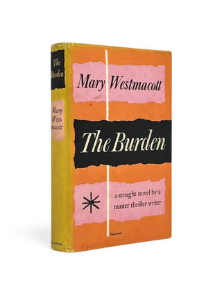 Item #102435 The Burden. Mary - Signed WESTMACOTT, Agatha CHRISTIE