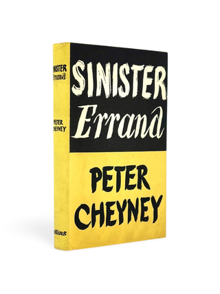 Item #103246 Sinister Errand. Peter CHEYNEY