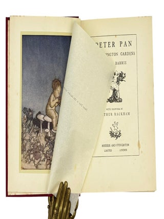 Peter Pan in Kensington Gardens.